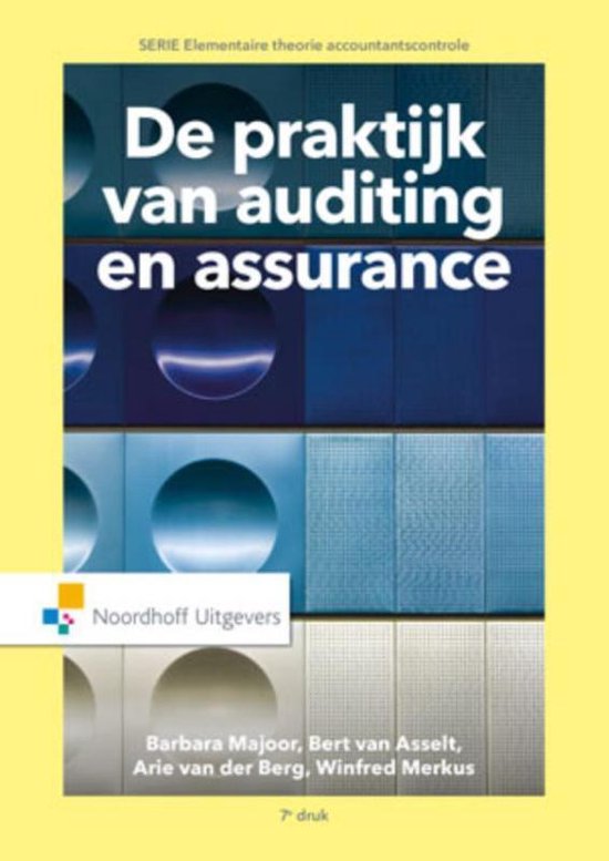 Elementaire theorie accountantscontrole  -   De praktijk van auditing en assurance