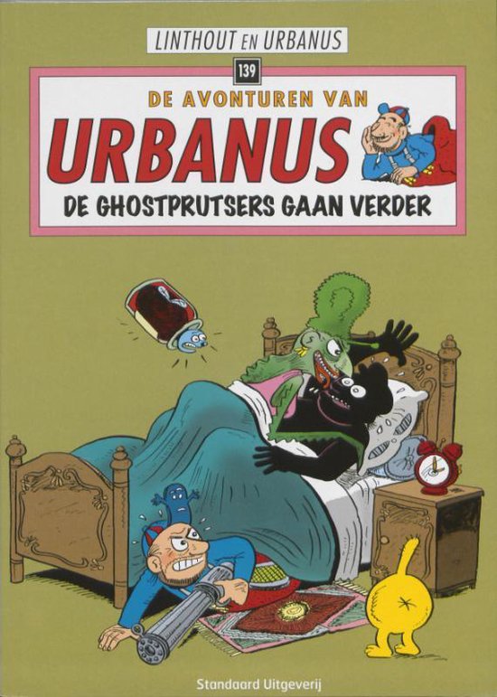 Cover van het boek 'Urbanus 139 Ghostprutsers gaan verder'