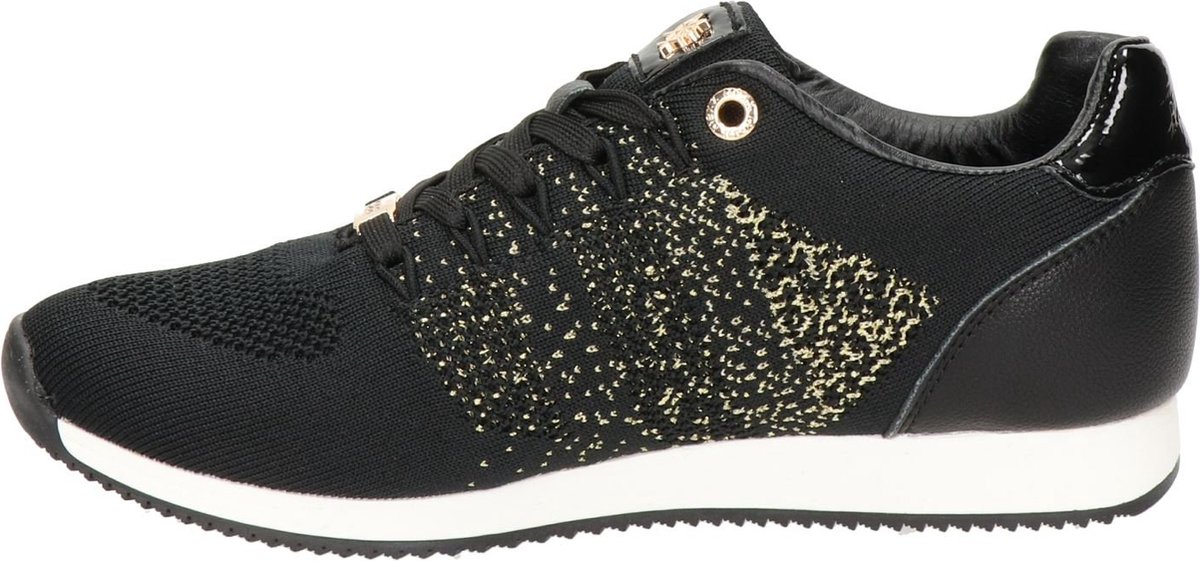 Mexx Djaimy 2 dames sneaker - Zwart - Maat 36 | bol.com