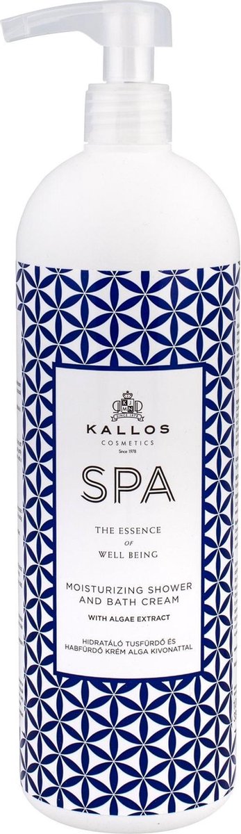 Kallos - Spa Moisturizing Shower And Bath Cream - 1000ml
