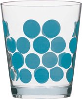ZaK!Designs Dotdot Drinkbeker - 420 ml - Aqua Blauw