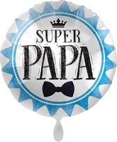 Folieballon Super papa 43 cm