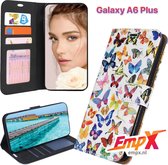 EmpX Telefoonhoesje - Book Case - Geschikt Voor Samsung Galaxy A6+ (2018)