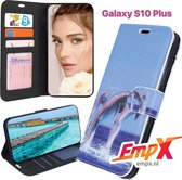 EmpX Telefoonhoesje - Book Case - Geschikt Voor Samsung Galaxy S10+