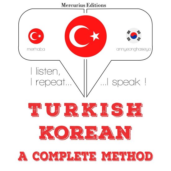 Türkçe - Korece: eksiksiz bir yöntem - cover