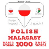 Polski - malgaski: 1000 podstawowych słów