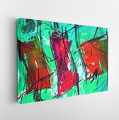 Painting on canvas. - Modern Art Canvas - Horizontal - 1505153516 - 50*40 Horizontal