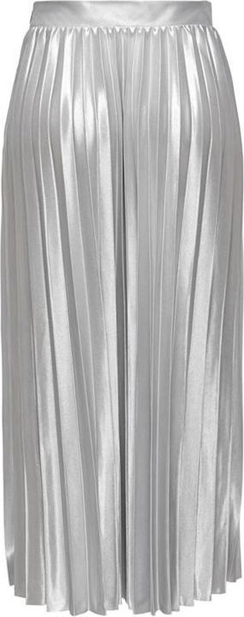 Onlhailey pleated skirt Silver