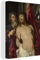 Canvas Schilderij Ecce homo - Schilderij van Peter Paul Rubens - 30x40 cm - Wanddecoratie