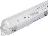 LED TL Armatuur IP65 150 cm RVS Clips Koppelbaar enkelvoudige uitvoering