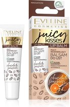 Eveline - Lip Balm Juicy Kisses Regenerating Lotion To Mouth Chocolate Passion 12Ml