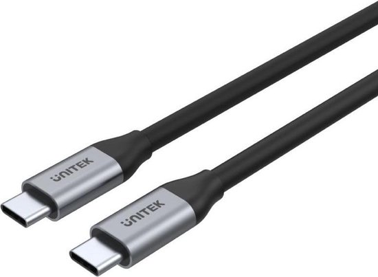 UNITEK Human friendly USB-C 100W PD Schnellladekabel mit 4K@60Hz und ...