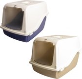 Duvo+ Kattentoilet ariel met filter blauw 57x39x38cm, LET OP PER STUK, ALLEEN DE KLEUR BLAUW WORD GELEVERD !!