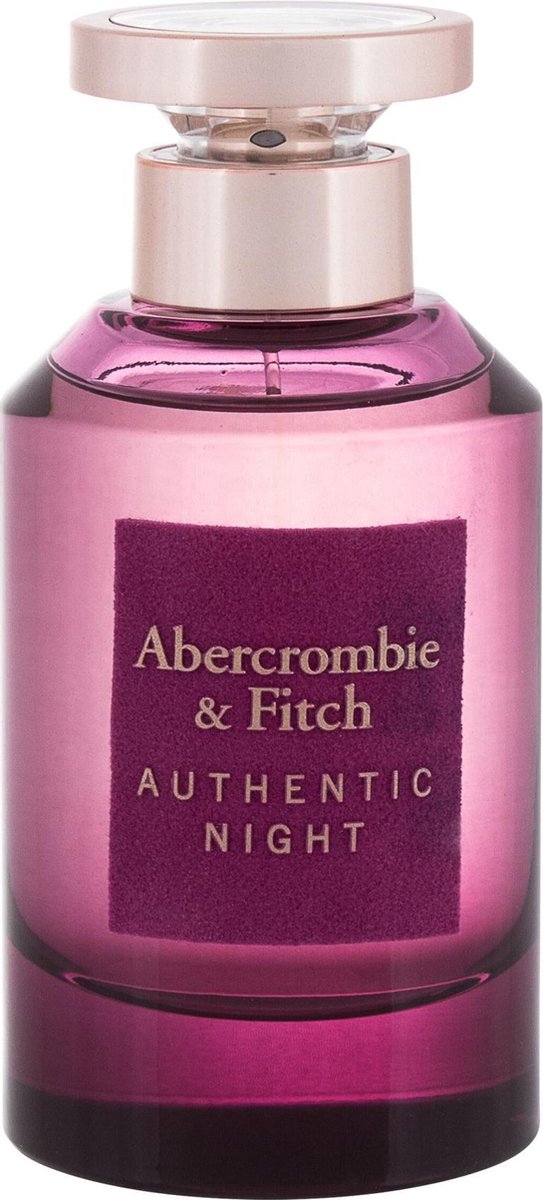 Goedkoopste Abercrombie & Fitch Authentic Women Night Eau de Parfum Spray 100 ml