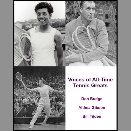 Voices of All-Time Tennis Greats - cover