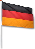 Vlag Duitsland 30x45 cm.