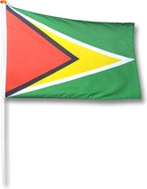 Vlag Guyana 150x225 cm.