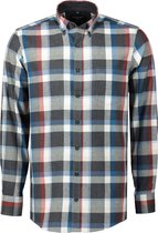 Casa Moda Overhemd - Regular Fit - Grijs - 5XL Grote Maten