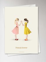 ViSSEVASSE Friends Forever - Greeting Card - XS