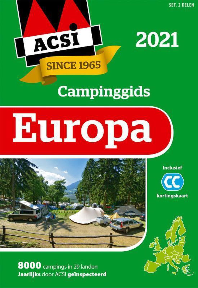 ACSI Campinggids  -   ACSI Campinggids Europa 2021 - Acsi