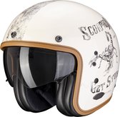 Scorpion Belfast Pique Cream Black Jet Helmet M