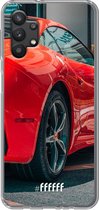 6F hoesje - geschikt voor Samsung Galaxy A32 5G -  Transparant TPU Case - Ferrari #ffffff