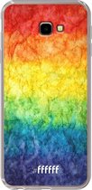 6F hoesje - geschikt voor Samsung Galaxy J4 Plus -  Transparant TPU Case - Rainbow Veins #ffffff