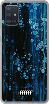 6F hoesje - geschikt voor Samsung Galaxy A52 - Transparant TPU Case - Bubbling Blues #ffffff