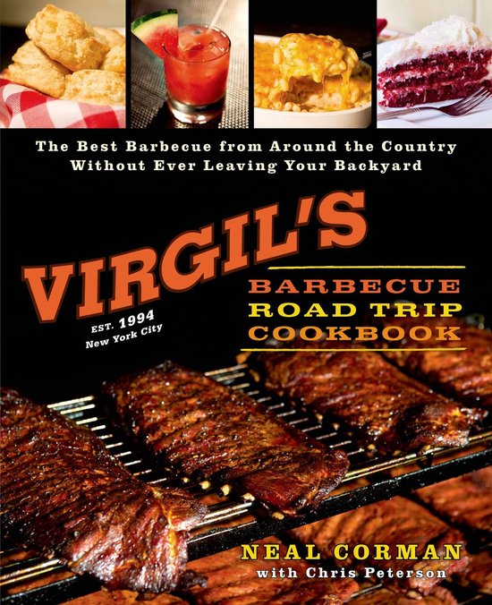 Virgil's Barbecue Road Trip Cookbook - cover