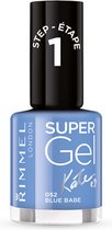 Rimmel - SuperGel Nailpolish by Kate - Blue Babe - Blue