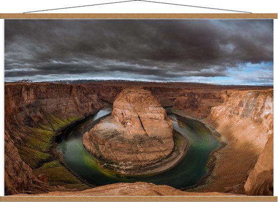 Schoolplaat – Glen Canyon National Recreation Area - VS - 120x80cm Foto op Textielposter (Wanddecoratie op Schoolplaat)