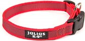 Julius-k9 verstelbare halsband 20mm Rood/grijs 27-42cm