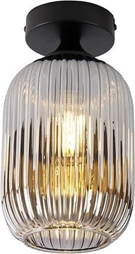 QAZQA banci - Art Deco Plafondlamp - 1 lichts - Ø - Woonkamer | Slaapkamer | Keuken