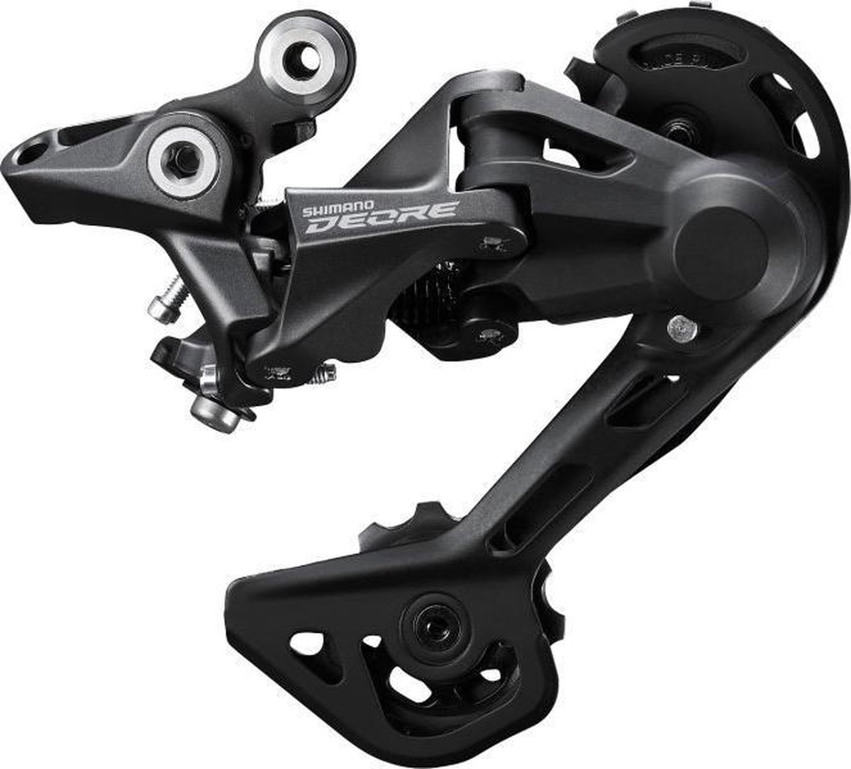 Achterderailleur Shimano Deore M4120 - 2x10/11 speed SGS - direct mount - zwart