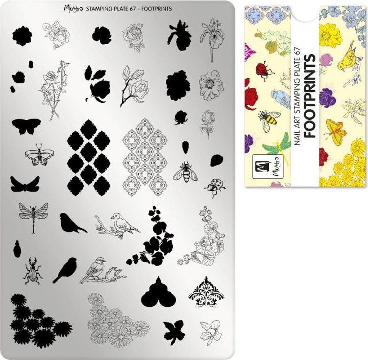 Goedkoopste Moyra Stamping Plate 67 Footprints