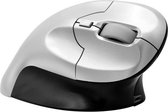 Draadloze Muis - Ergonomische muis voor PC laptop Computer - Bluetooth - Grijs