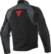 Dainese Speed Master D-Dry Glacier Gray Lava Red Black Textile Motorcycle Jacket 56