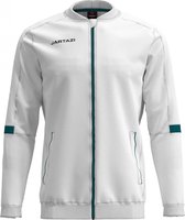 Jartazi Trainingsjack Poly French Heren Polyester Wit Mt 2xl