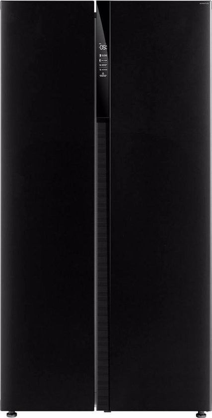 Koelkast: Inventum SKV0178B - Amerikaanse koelkast - 548 liter - Zwart - No Frost, van het merk Inventum