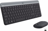 Logitech MK470 Slim Combo - Draadloos toetsenbord en muis - Zwart - QWERTY