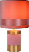 Lampe de table Lucide EXTRAVAGANZA Frizzle - Ø 18 cm - 1xE14 - Rose