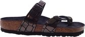 Birkenstock Teenslipper Mayari 1016040 Zwart Glitter Print Breed