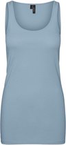 Vmmaxi My Soft  Long Tank Top Ga Noos 10185110 Blue Fog