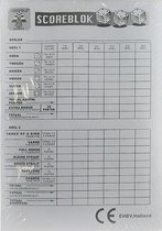 Yathzee scoreblok 1 stuks - 100 pagina's