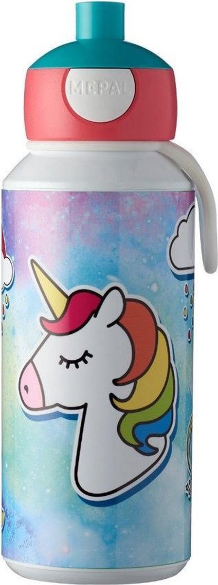 ik klaag pil ingewikkeld Mepal - Pop-up drinkbeker - unicorn | bol.com
