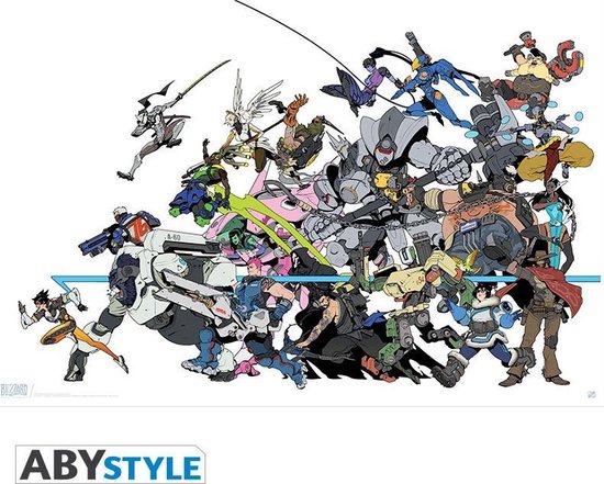 Poster Overwatch All Characters 91,5x61cm