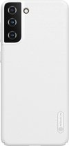 Nillkin - Samsung Galaxy S21 Plus Hoesje - Super Frosted Shield - Back Cover - Wit