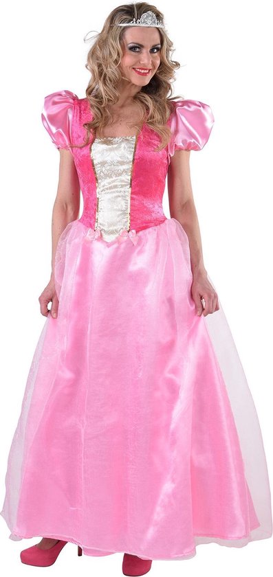 Magic Design Jurk Prinses Dames Polyester Roze Maat L
