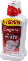 Colgate Max White Mouthwash 2x500ml