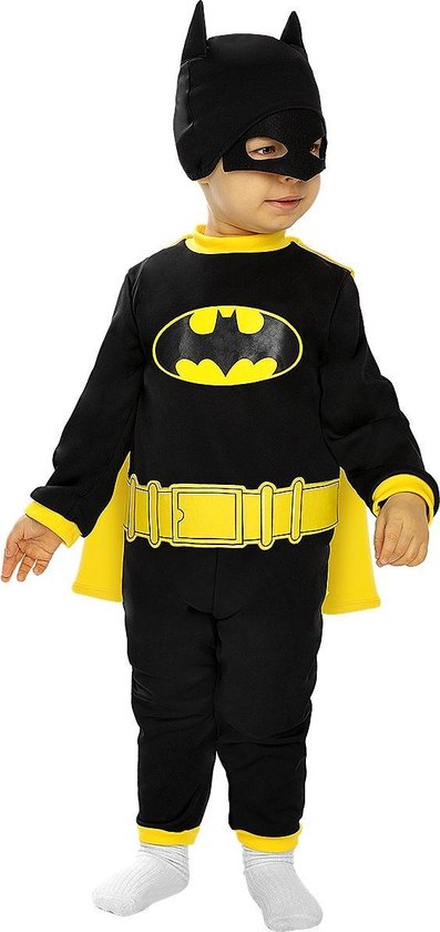 FUNIDELIA Batman kostuum voor baby - 12-24 mnd (81-92 cm) - Zwart | bol.com